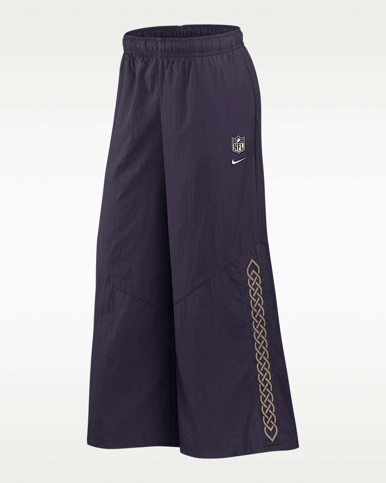 Женские  Minnesota Vikings Rivalries Collection Wide-Leg Nike NFL Mid-Rise Woven Pants