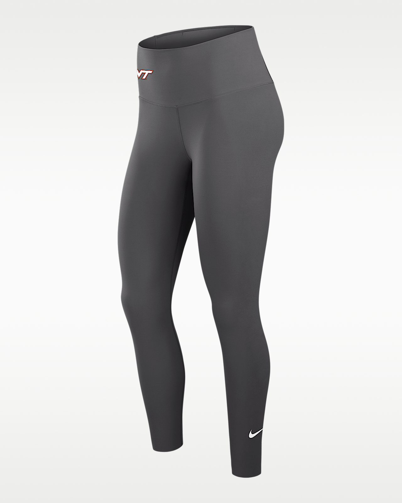 Женские тайтсы Nike One (Virginia Tech Hokies) Dri-FIT High-Rise Leggings