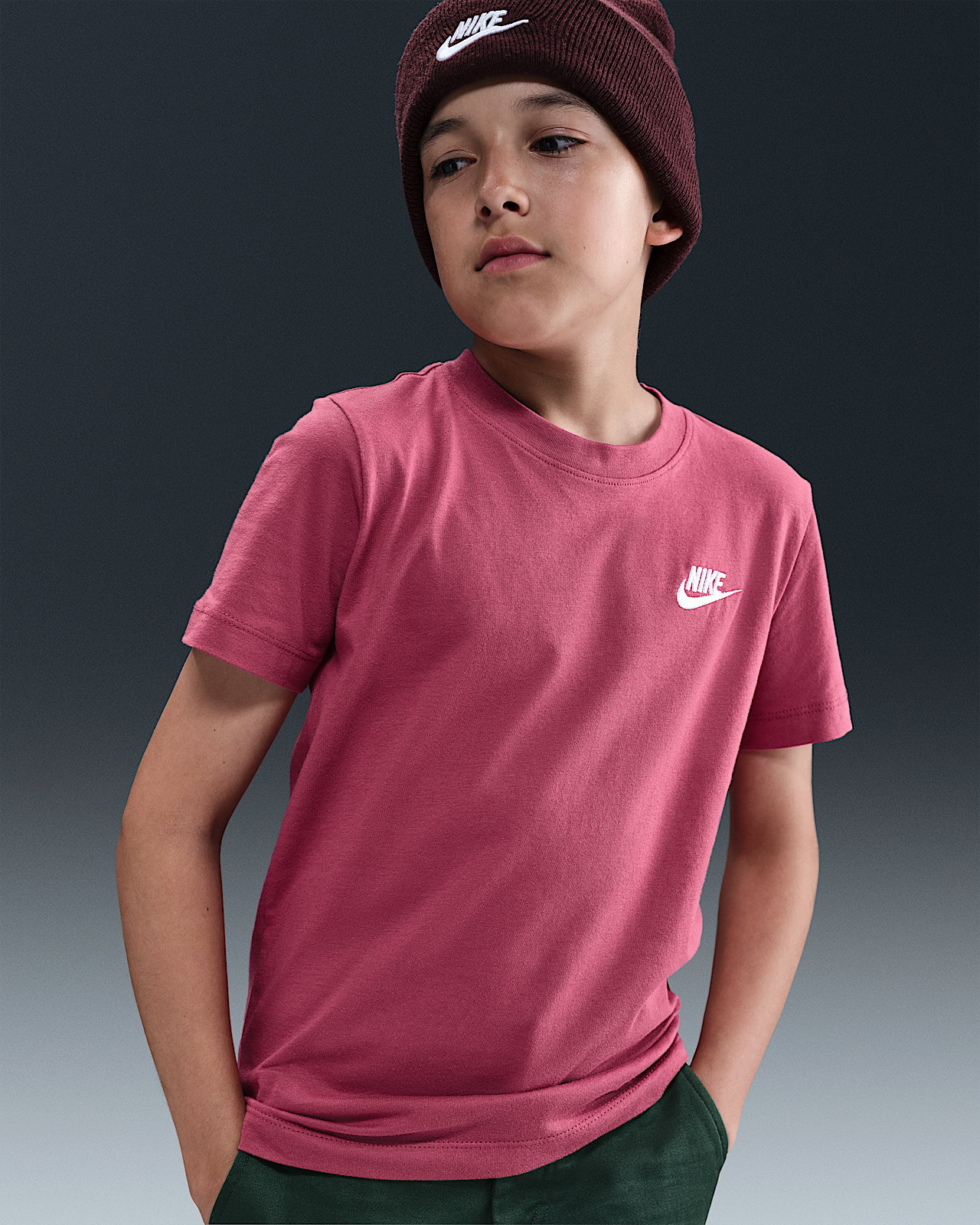 Детская футболка Nike Sportswear Big Kids'