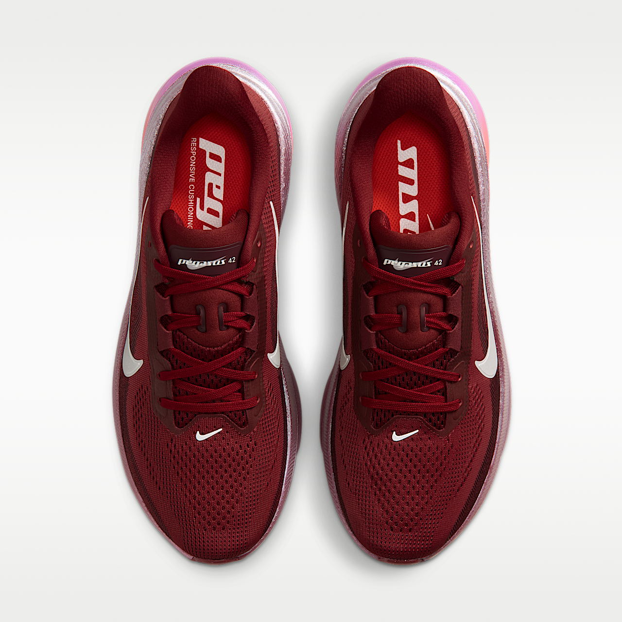 Nike Pegasus sneaker Team Red/Atomic Pink/Bordeaux/Barely Green