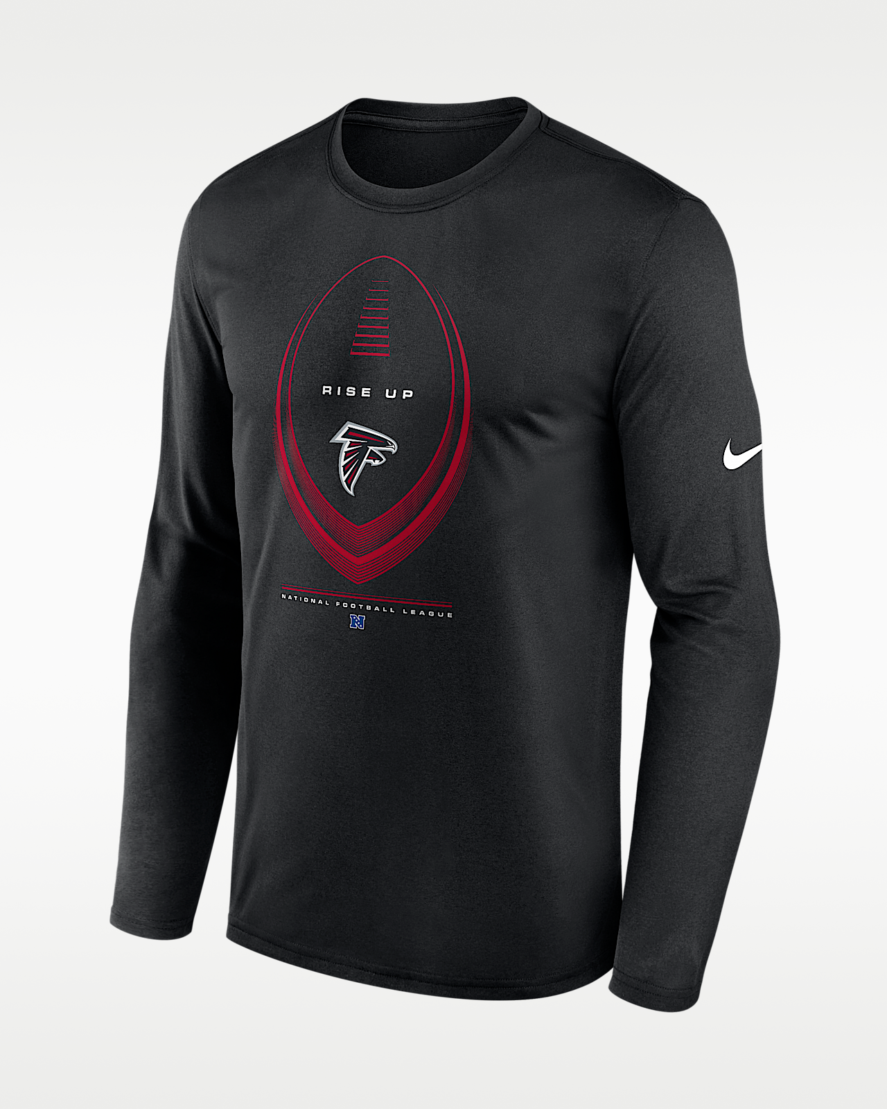 Мужская футболка Atlanta Falcons Legend Icon Nike Dri-FIT NFL Long-Sleeve