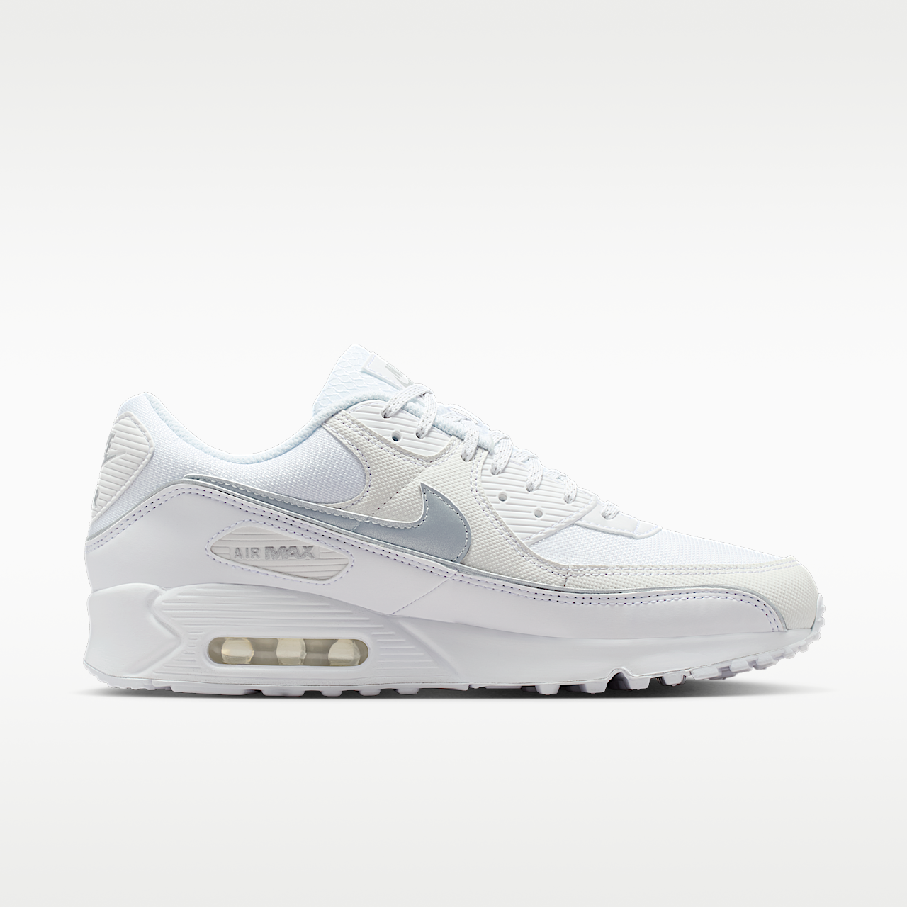 Nike Air Max sneaker Wit/Wit/Metallic Silver