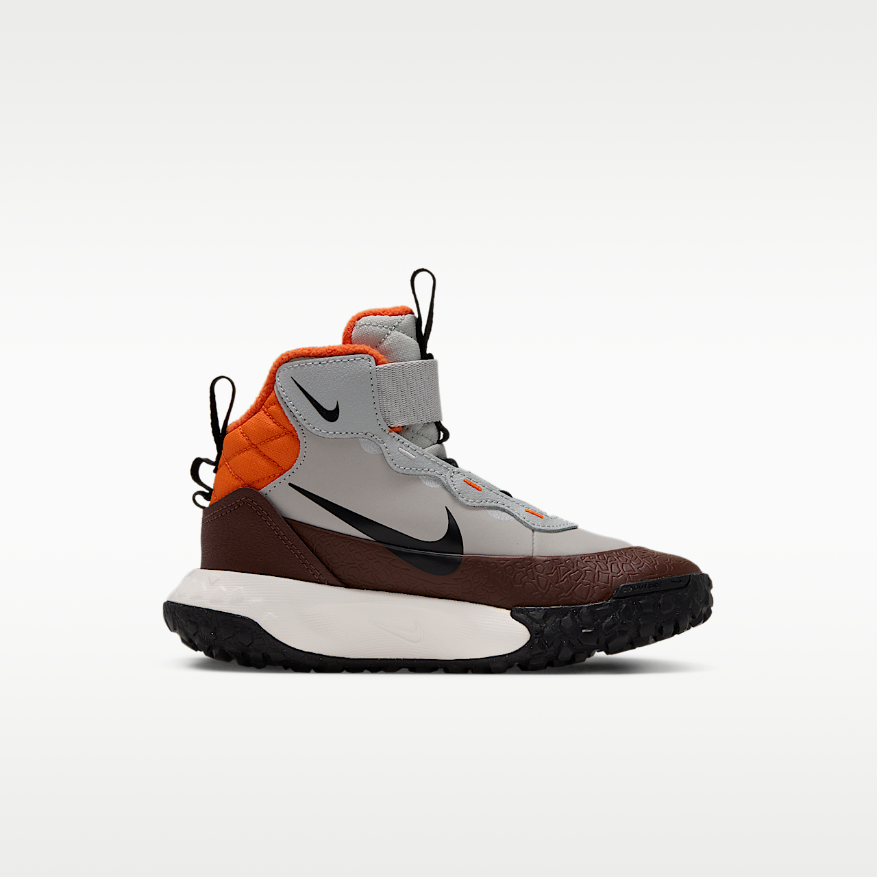 Nike  sneaker Grey Fog/Safety Orange/Light Chocolate/Zwart