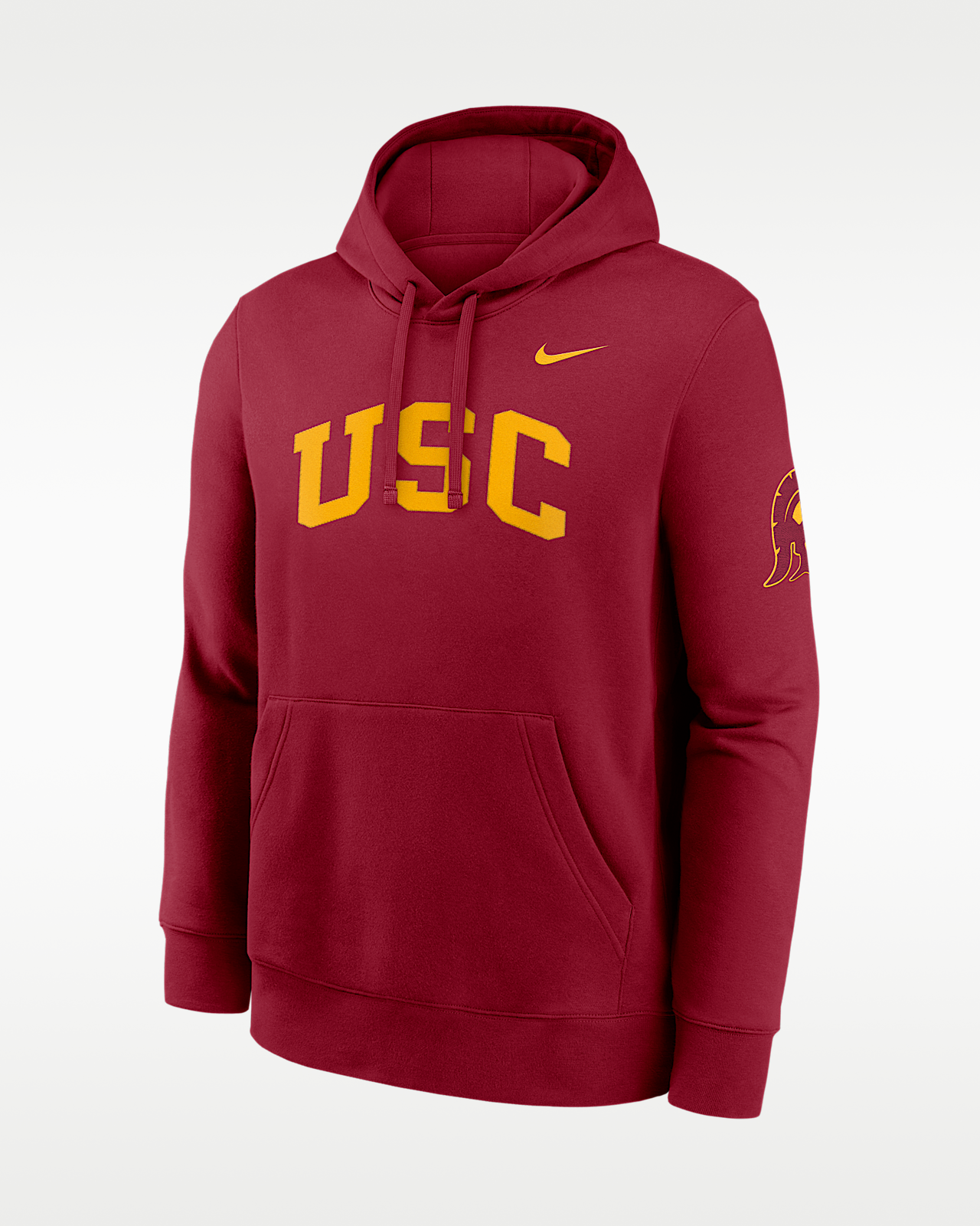 Мужское худи USC Sideline Club Nike College Pullover Hoodie