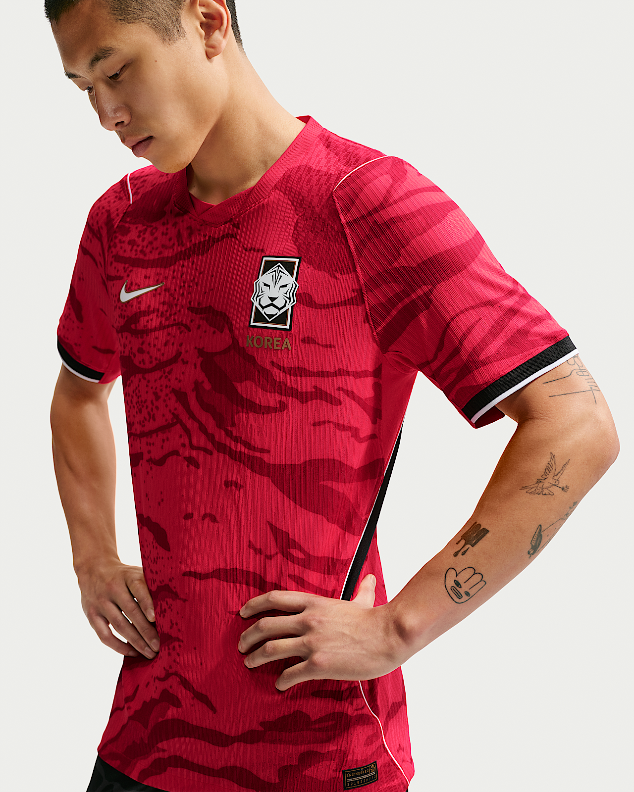 Мужские джерси Korea 2026 Match Home Nike Aero-FIT Soccer Authentic Jersey