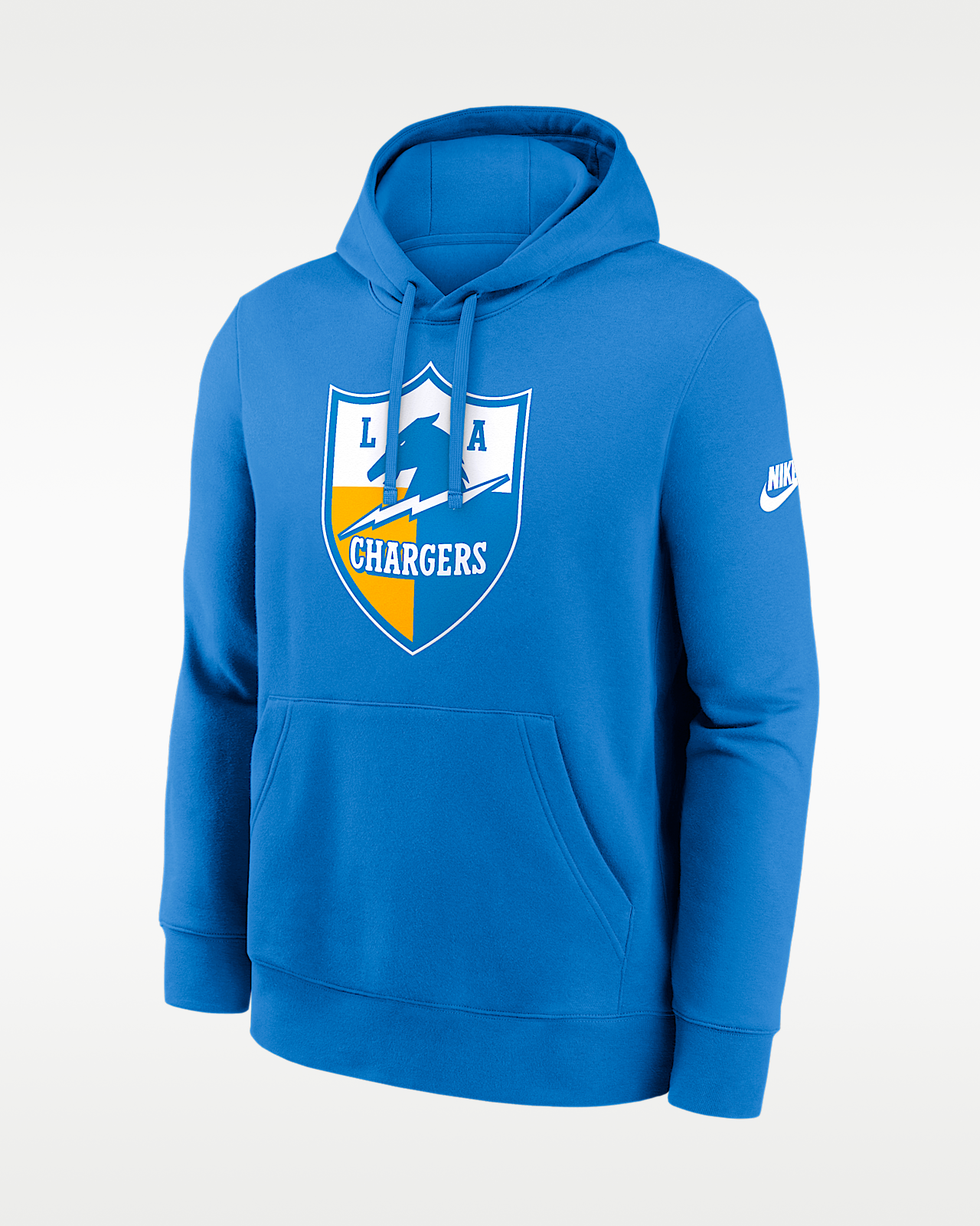 Мужское худи Los Angeles Chargers Club Logo Nike NFL Pullover Hoodie