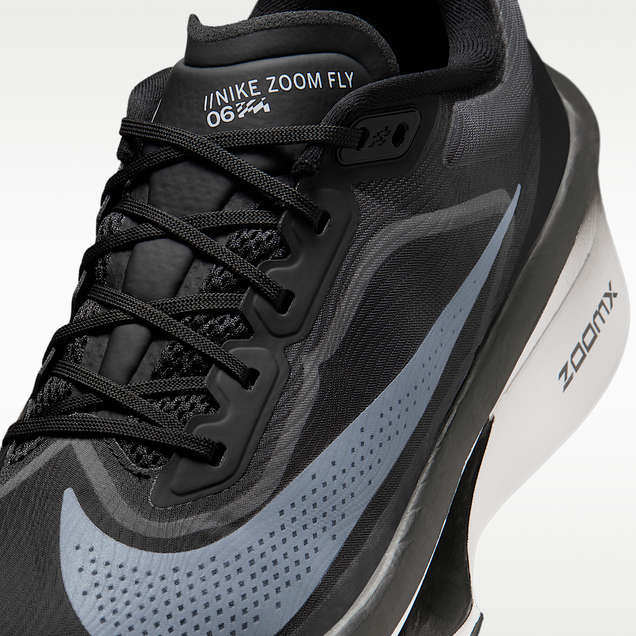 Nike  sneaker Zwart/Light Smoke Grey/Wit