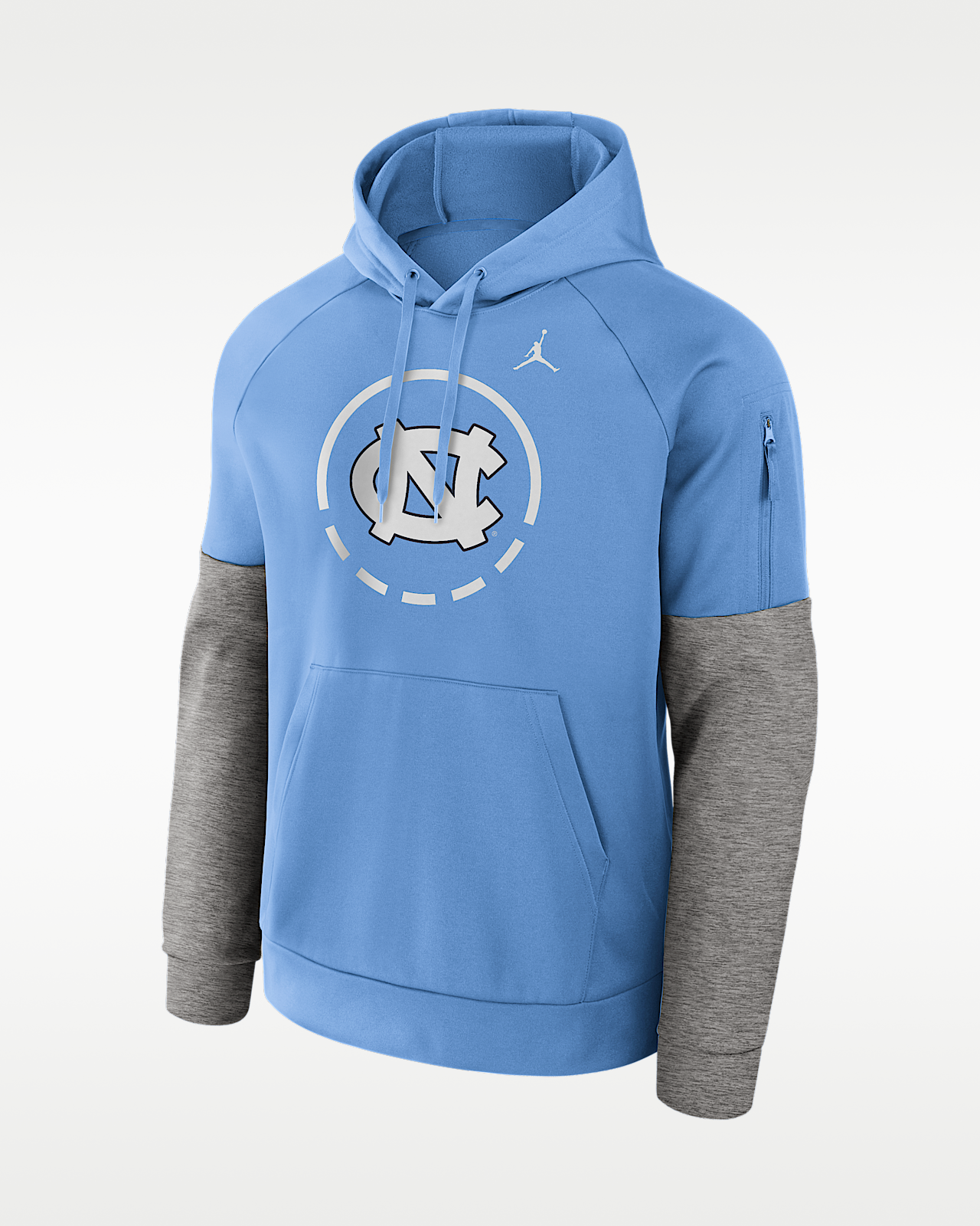 Мужское худи North Carolina Primetime Jordan Brand Therma-FIT College Pullover Hoodie