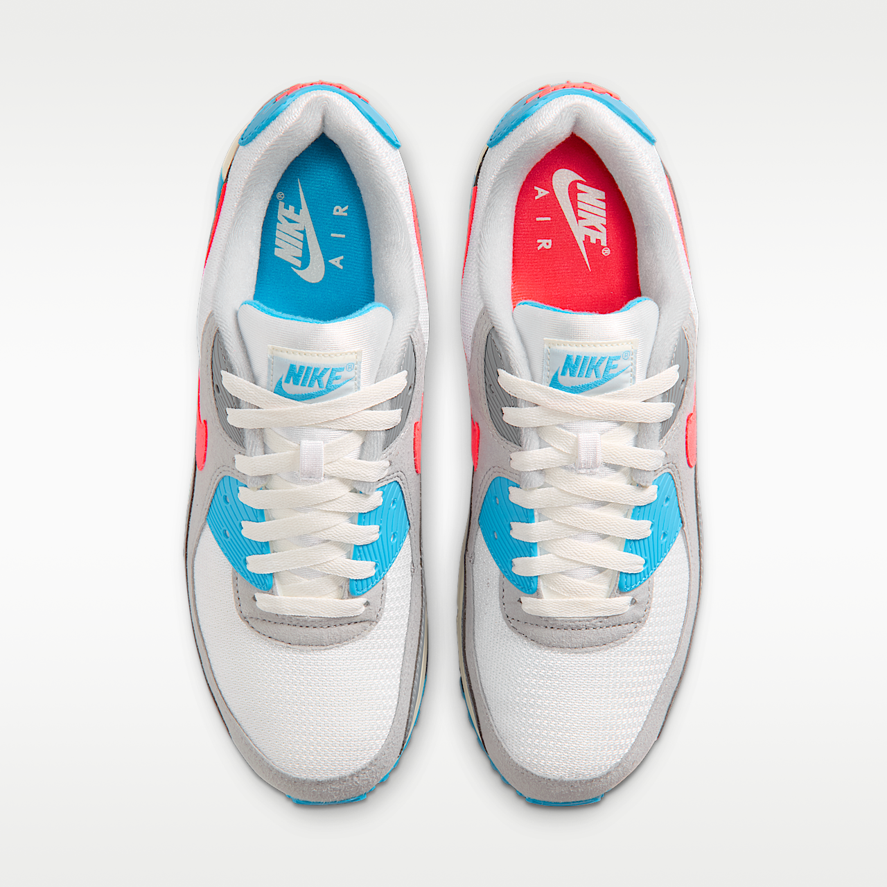 Nike Air Max sneaker Cool Grey/Light Smoke Grey/Zwart/Infrared 23