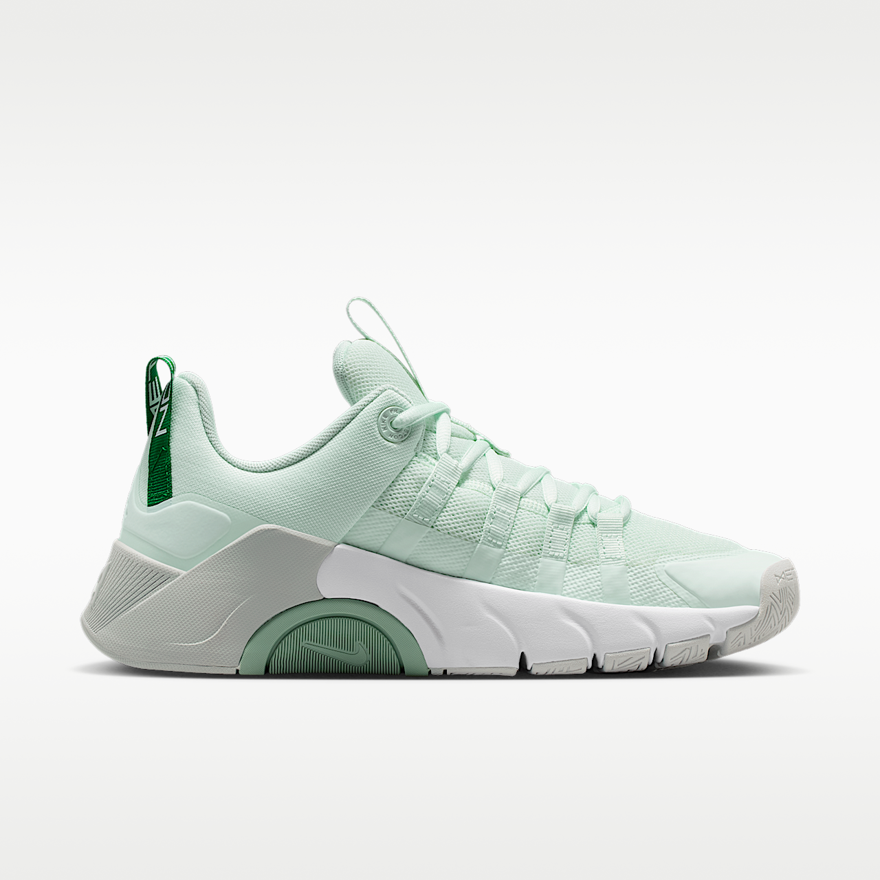 Nike Free sneaker Barely Green/Malachite/Light Silver/Wit