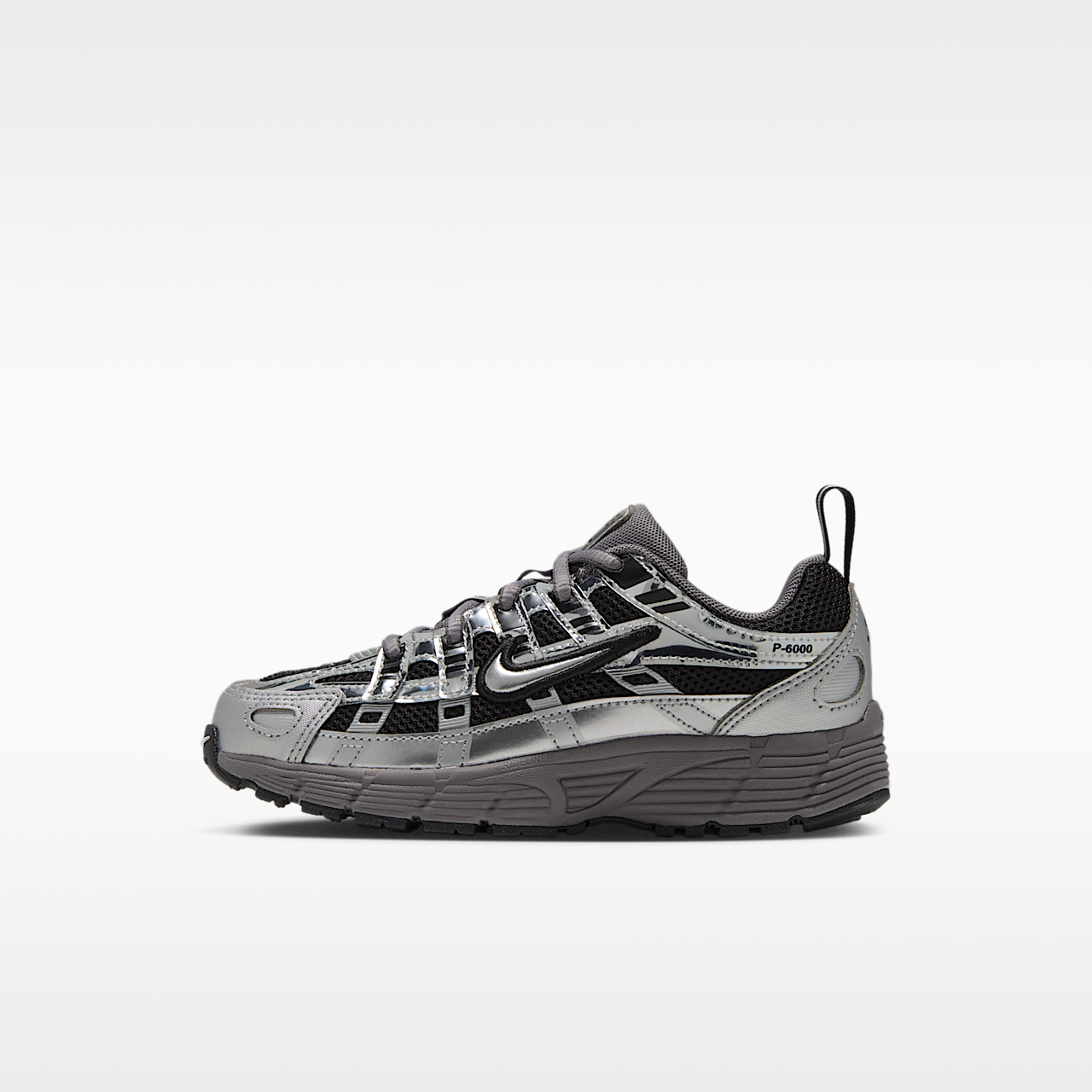 Nike P-6000 sneaker Zwart/Pencil Point/Dark Grey/Metallic Silver