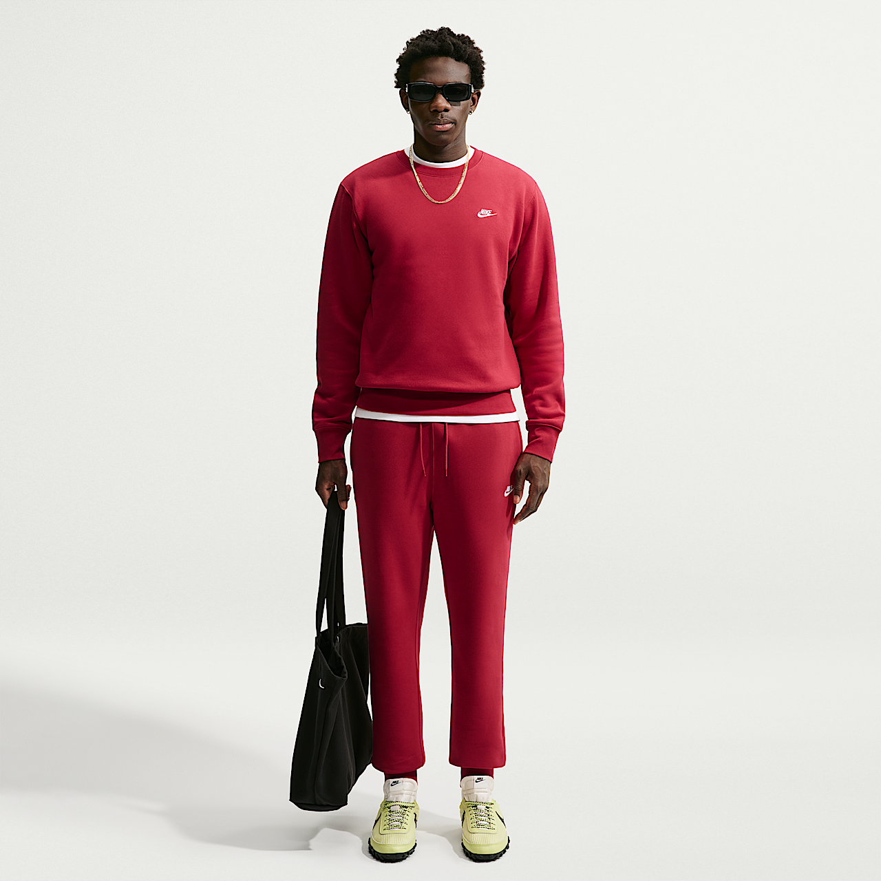 Nike Sportswear Club (Tough Red/Tough Red/White)