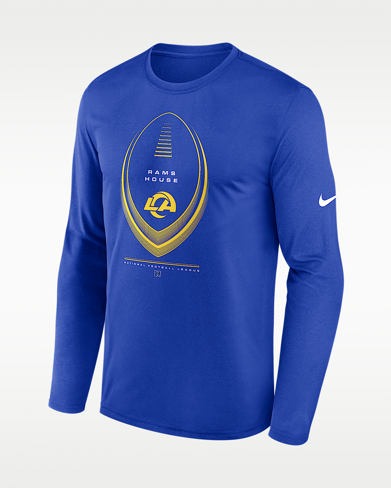 Мужская футболка Los Angeles Rams Legend Icon Nike Dri-FIT NFL Long-Sleeve