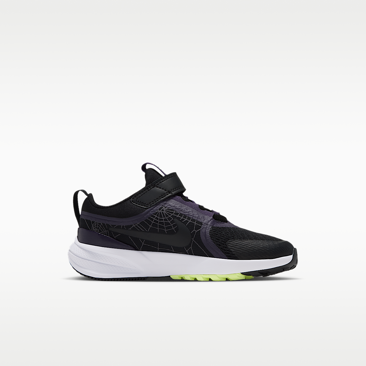 Nike  sneaker Zwart/Purple Dynasty/Barely Volt/Zwart