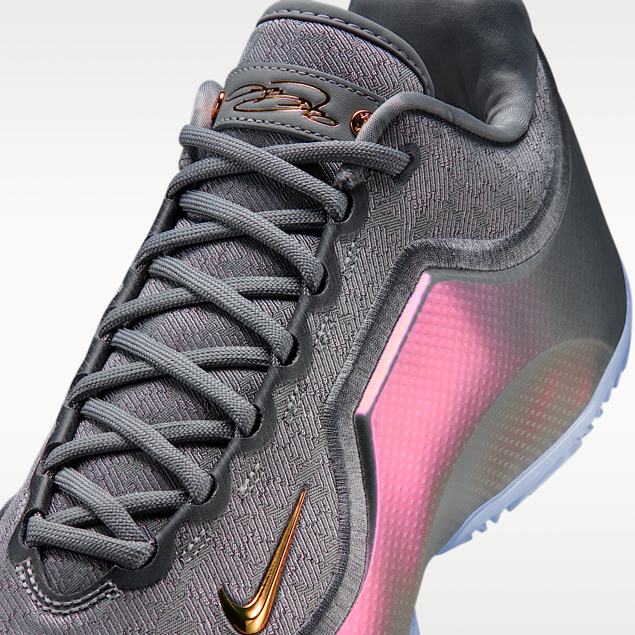 Nike LeBron sneaker Cool Grey/Cool Grey/Zwart