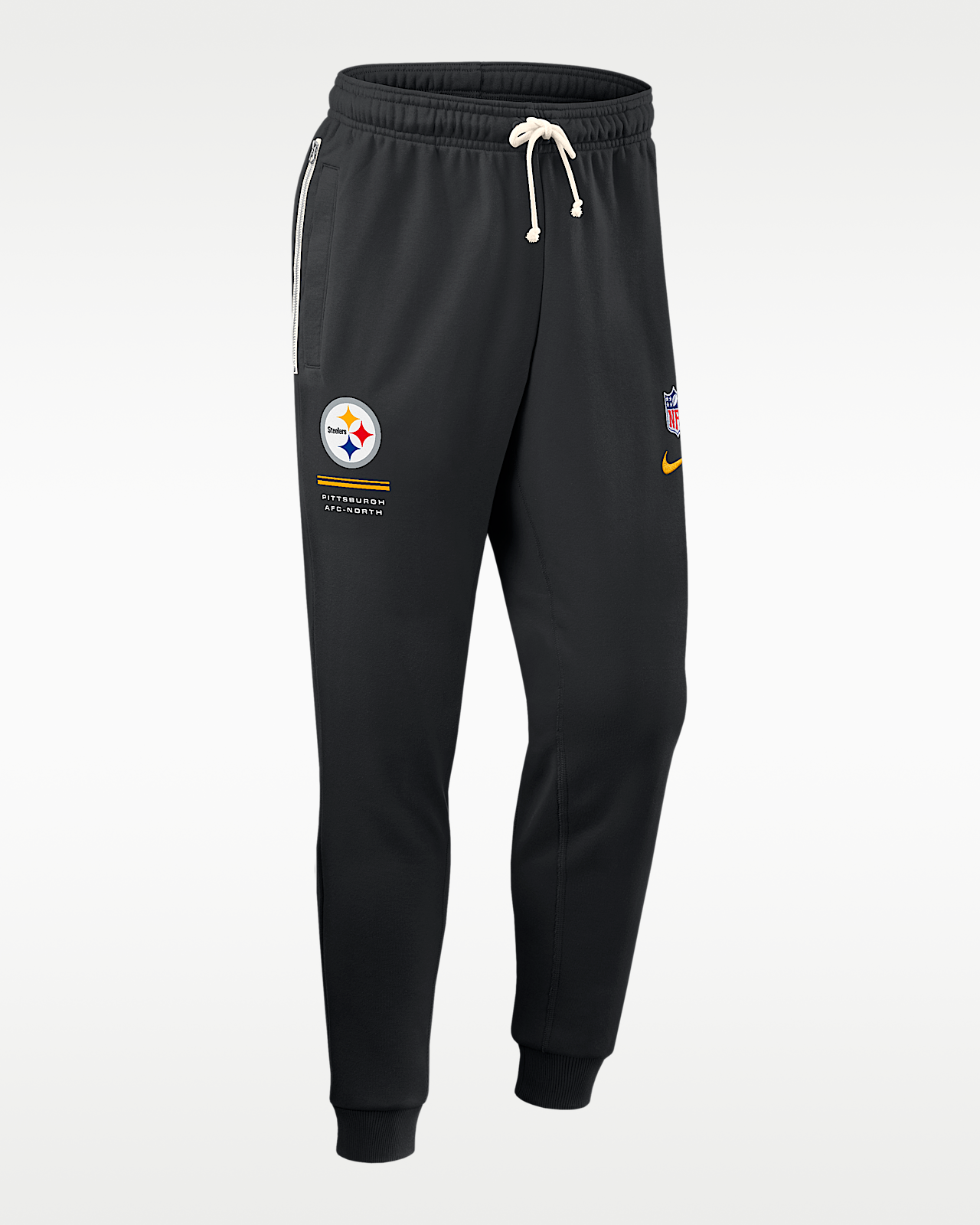 Мужские  Pittsburgh Steelers Sideline Standard Issue Nike Dri-FIT NFL Taper Pants