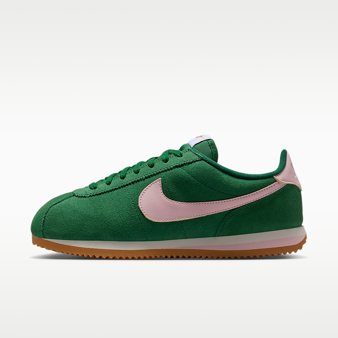 Nike Cortez sneaker Sport Green/Sail/Gum Light Brown/Pink Foam