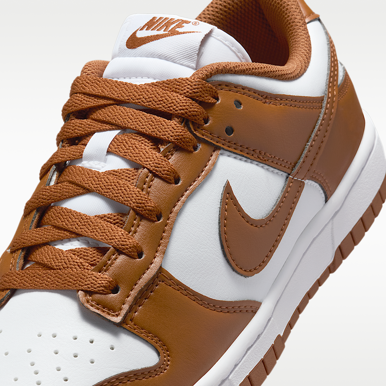 Nike Dunk Low sneaker Sail/Wit/Light British Tan