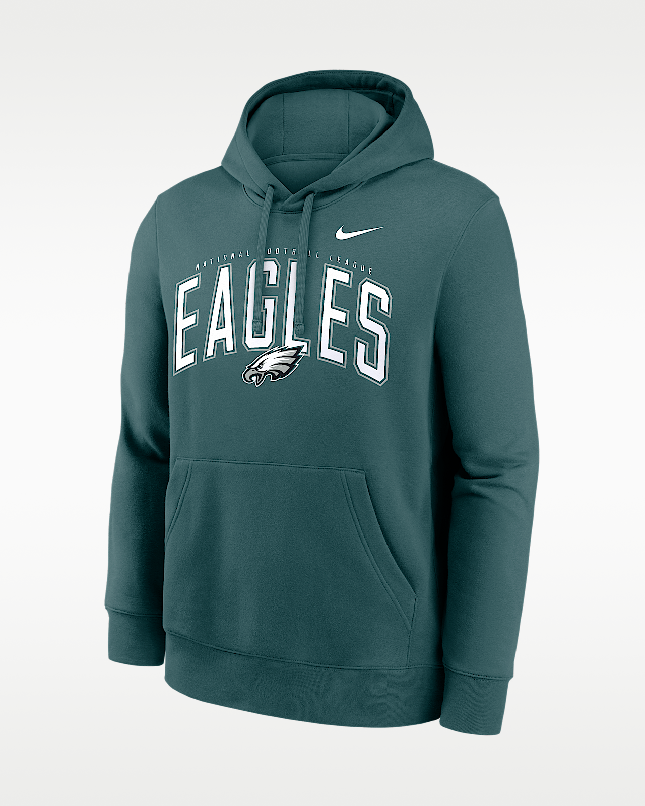 Мужское худи Philadelphia Eagles Club Nike NFL Pullover Hoodie