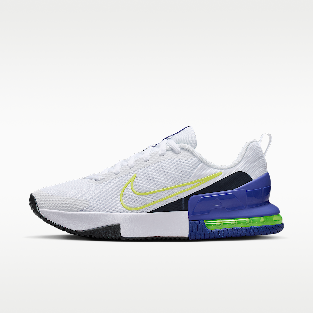 Nike Air Max Alpha Trainer 6 (White/Persian Violet/Obsidian/Light Lemon Twist)