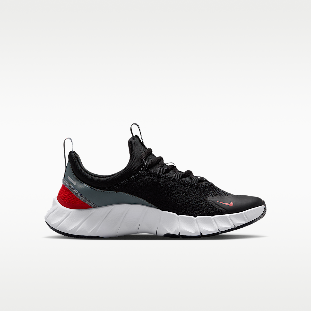 Nike Free sneaker Zwart/Cool Grey/University Red/Wit