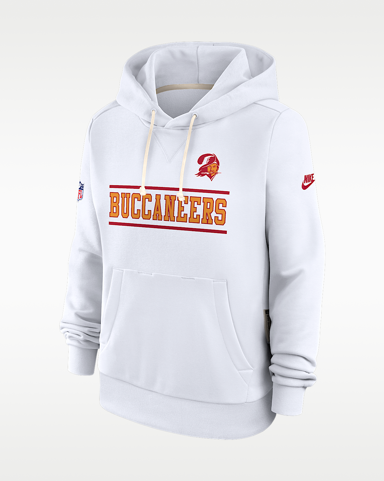 Женское худи Tampa Bay Buccaneers Sideline Standard Issue Alt Nike Dri-FIT NFL Pullover Hoodie