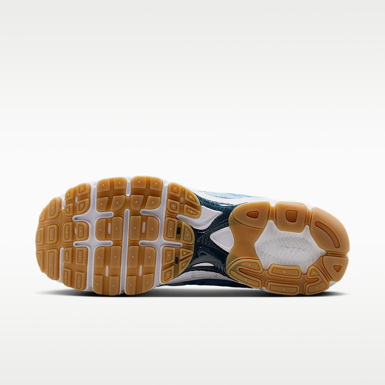Nike Air Max sneaker Light Armory Blue/Work Blue/Gum Light Brown/Wit