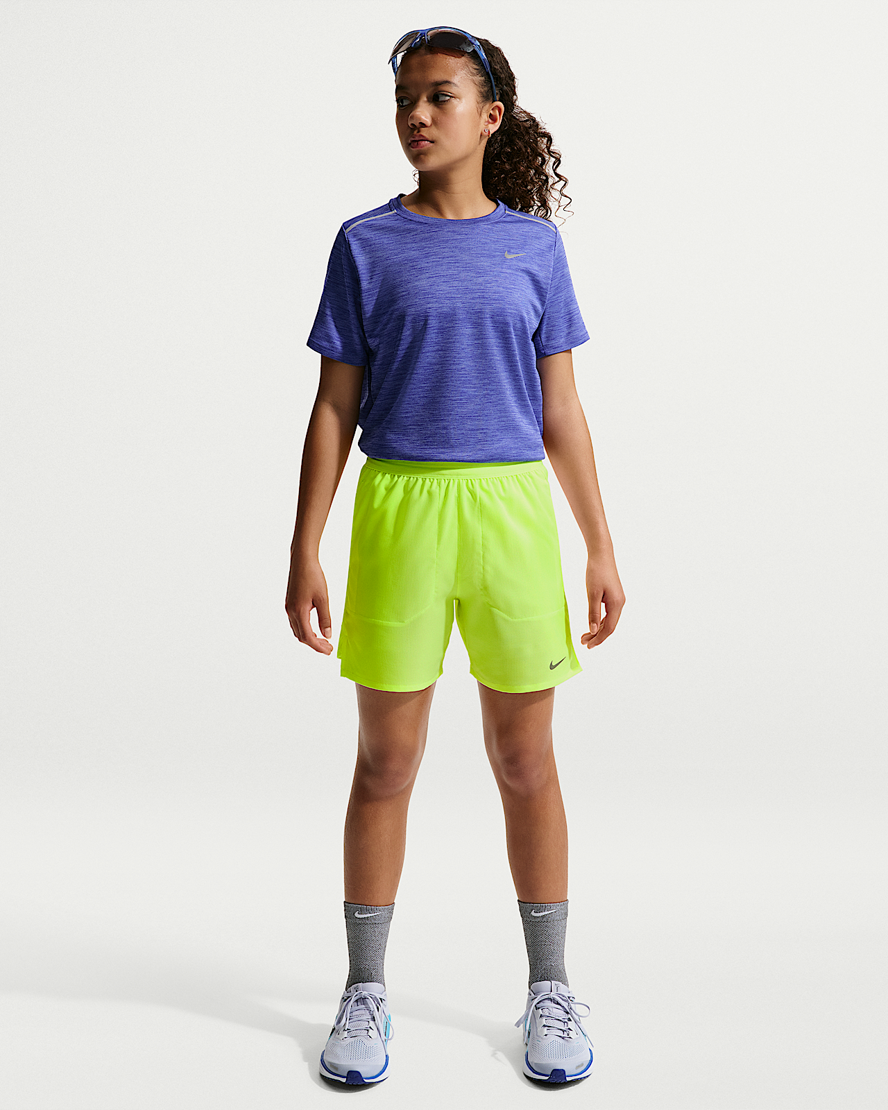 Детские шорты Nike Stride Big Kids' Dri-FIT Training Shorts для тренировок