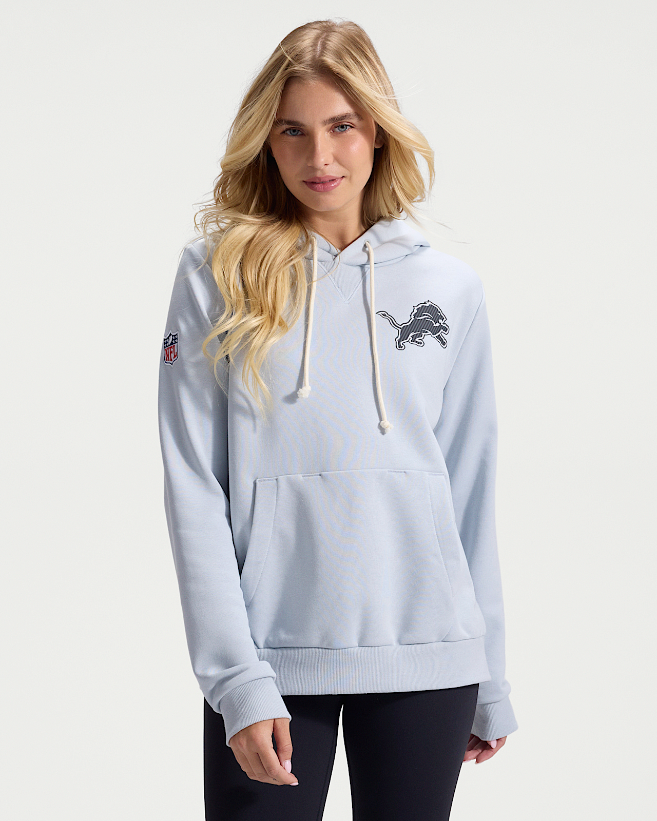 Женское худи Detroit Lions Rivalries Collection Sideline Nike Dri-FIT NFL Pullover Hoodie