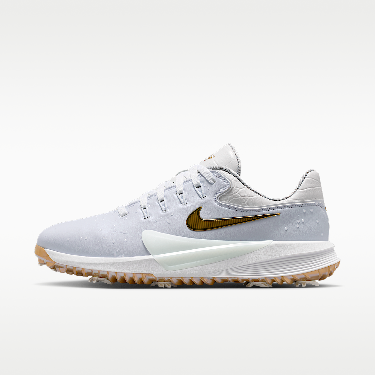 Nike Victory Pro 4 (White/Metallic Gold)