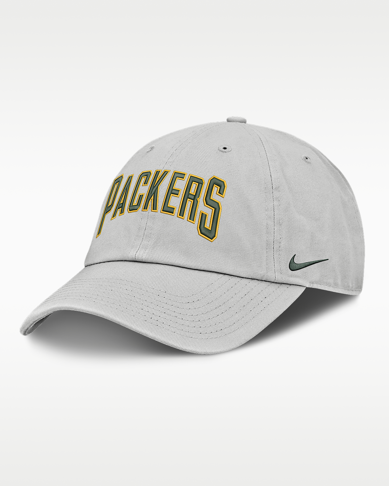 Мужские  Green Bay Packers Primetime Club Arched Nike NFL Adjustable Hat