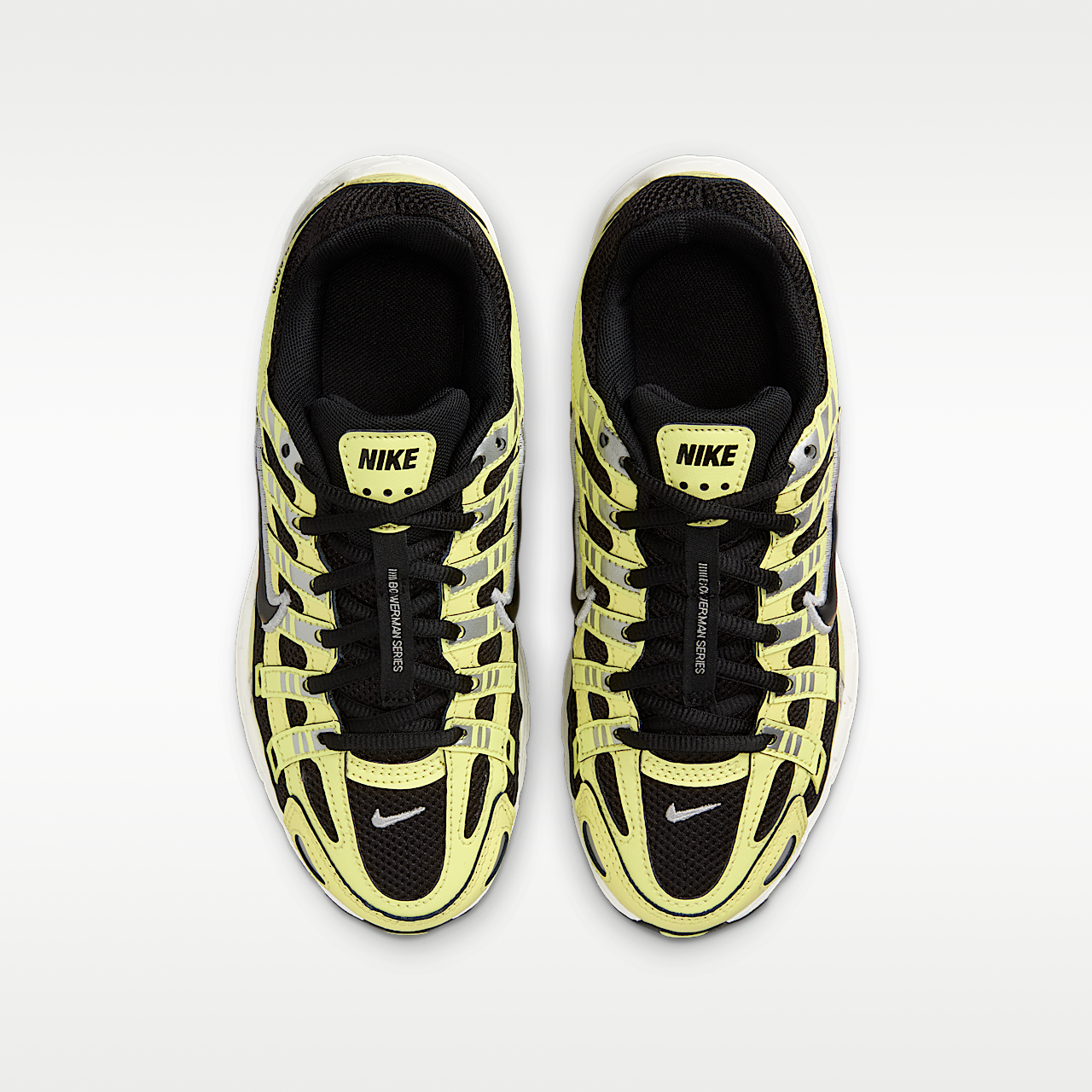  P-6000 sneaker Light Lemon Twist/Metallic Silver/Sail/Zwart