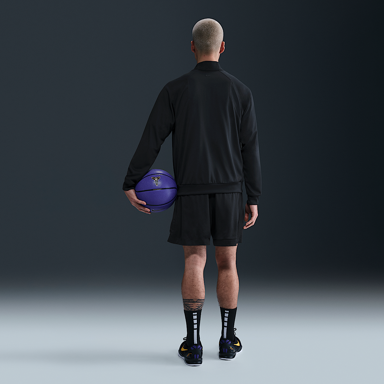 Nike Kobe sneaker Zwart/Zwart/Wit