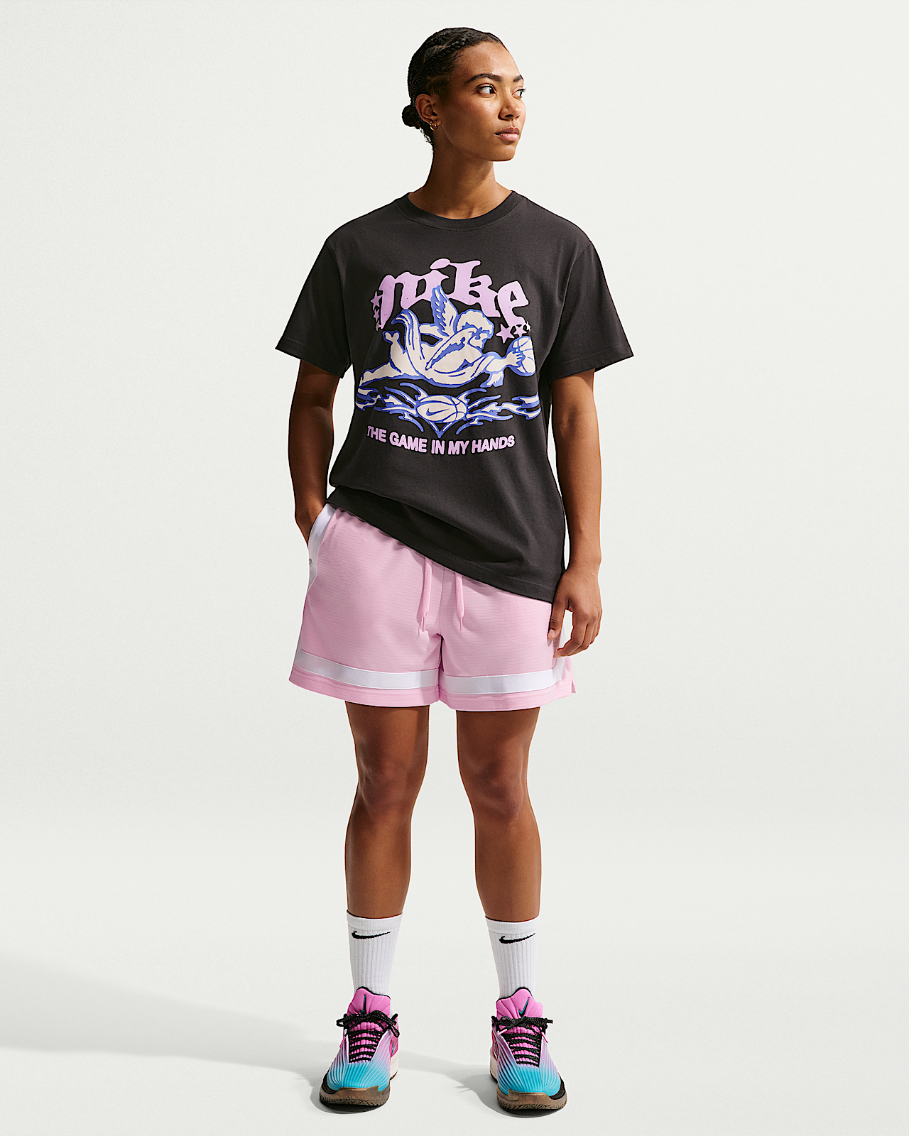 Женские шорты Nike Crossover Dri-FIT 5" Basketball Shorts для баскетбола