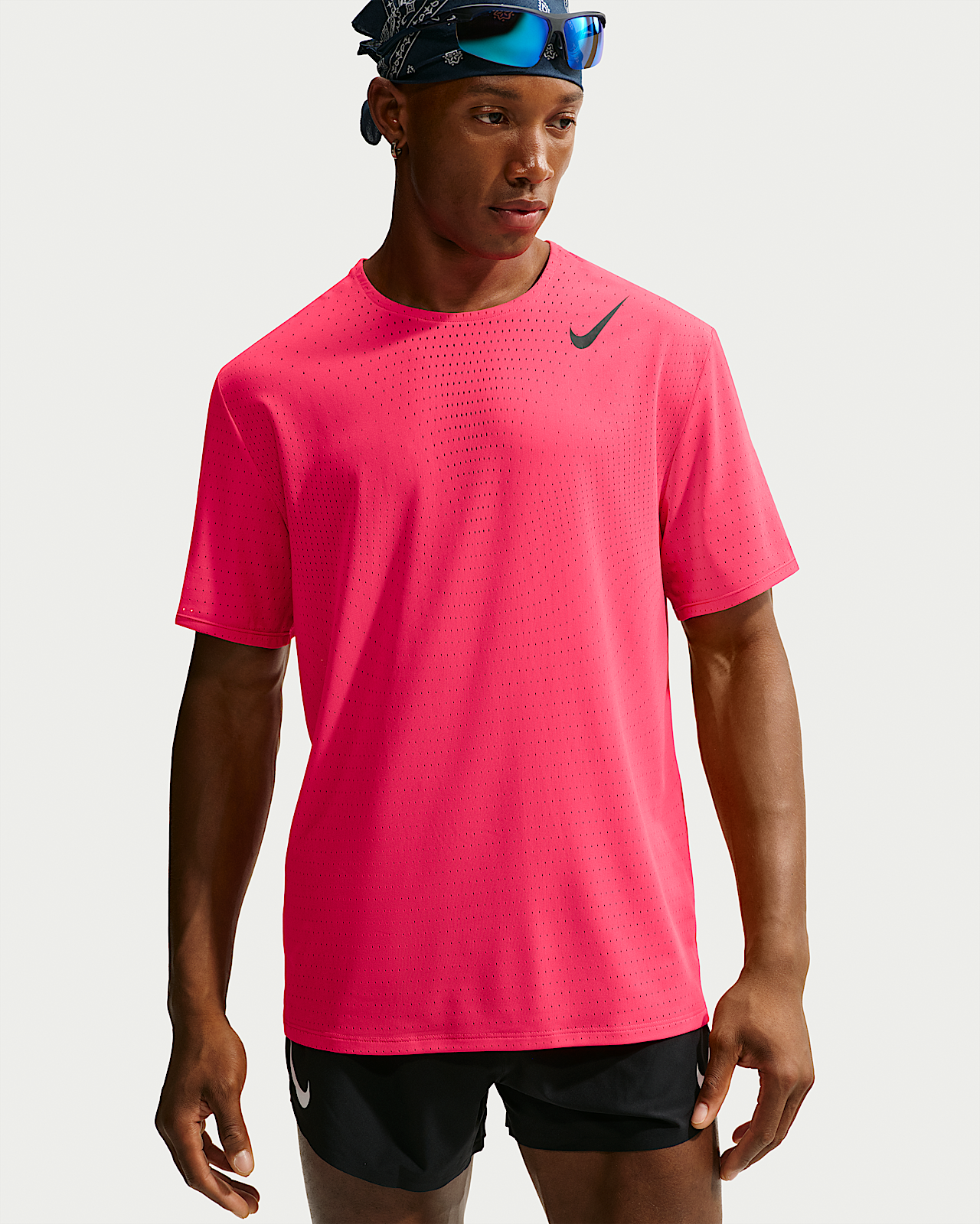 Мужские шорты Nike AeroSwift Dri-FIT ADV Short-Sleeve Top для бега