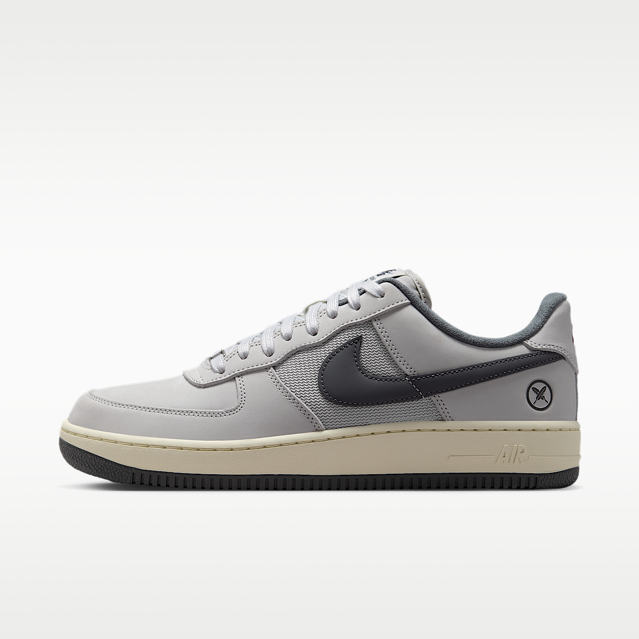 Nike Air Force 1 sneaker Wit/Wit/Coconut Milk/Iron Grey