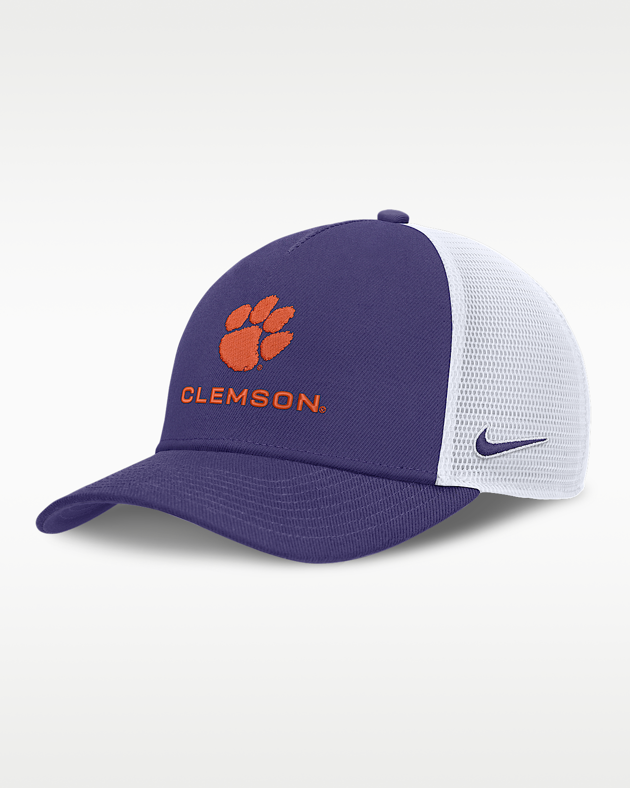 Женские  Clemson Sideline Rise Gameday Nike College Trucker Adjustable Hat