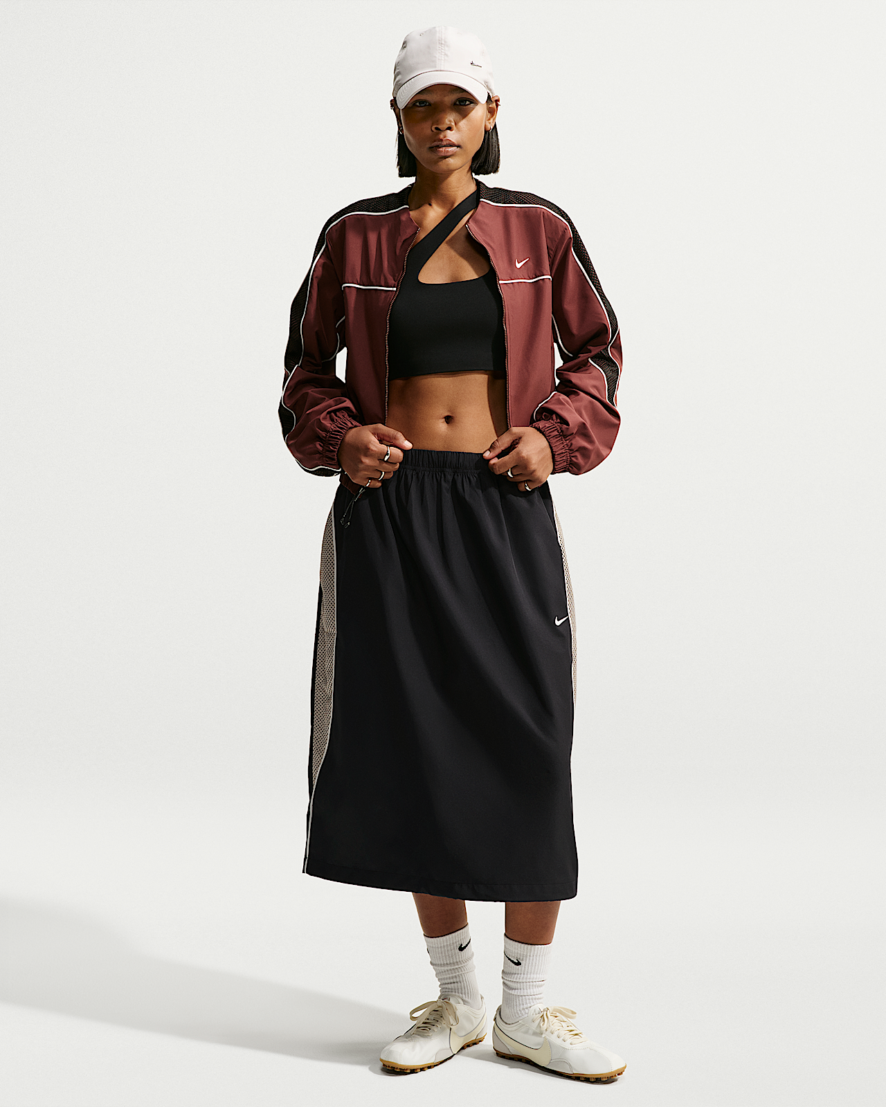 Женская юбка Nike Sportswear Loose Parachute Midi Skirt