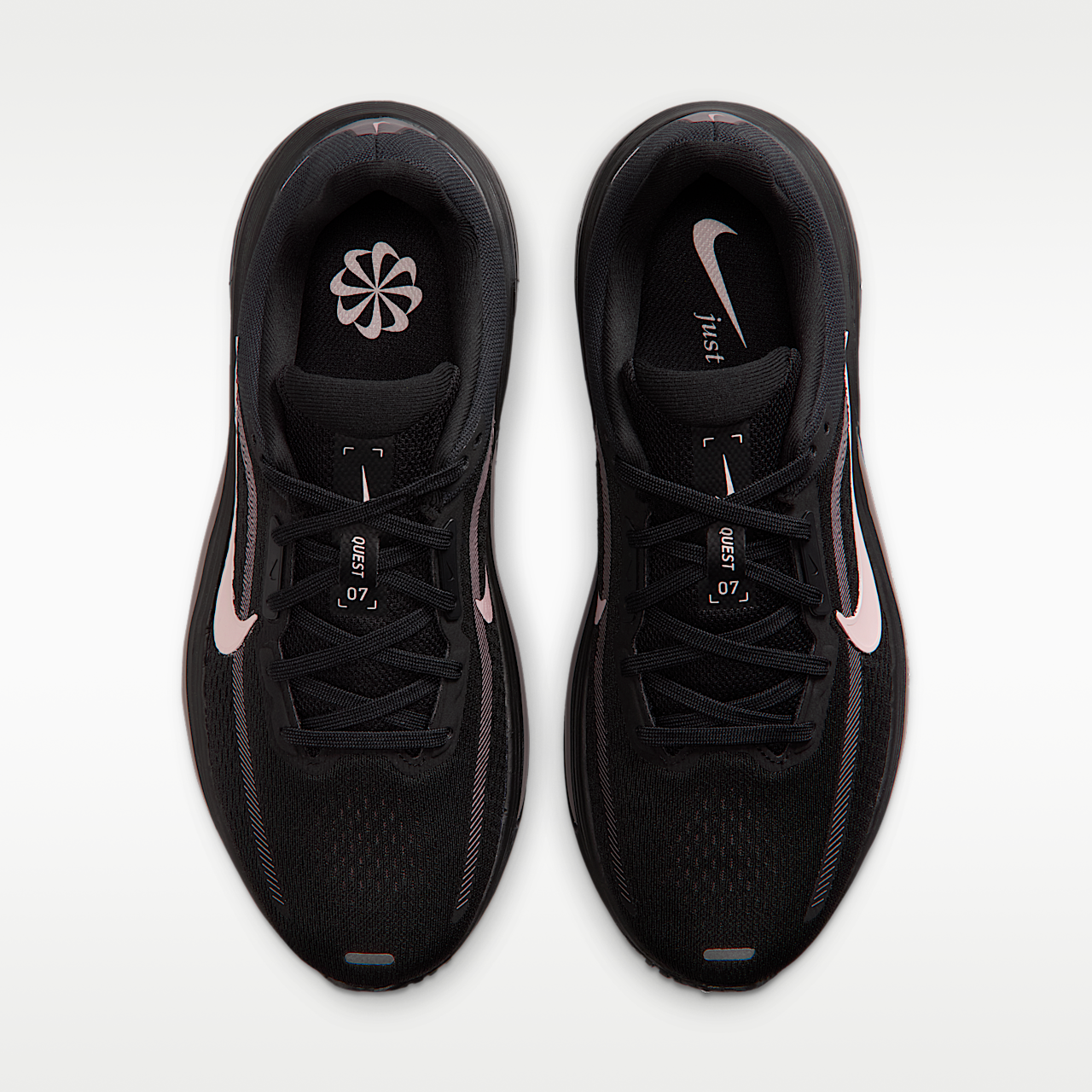 Nike  sneaker Zwart/Taupe Haze/Silt Red