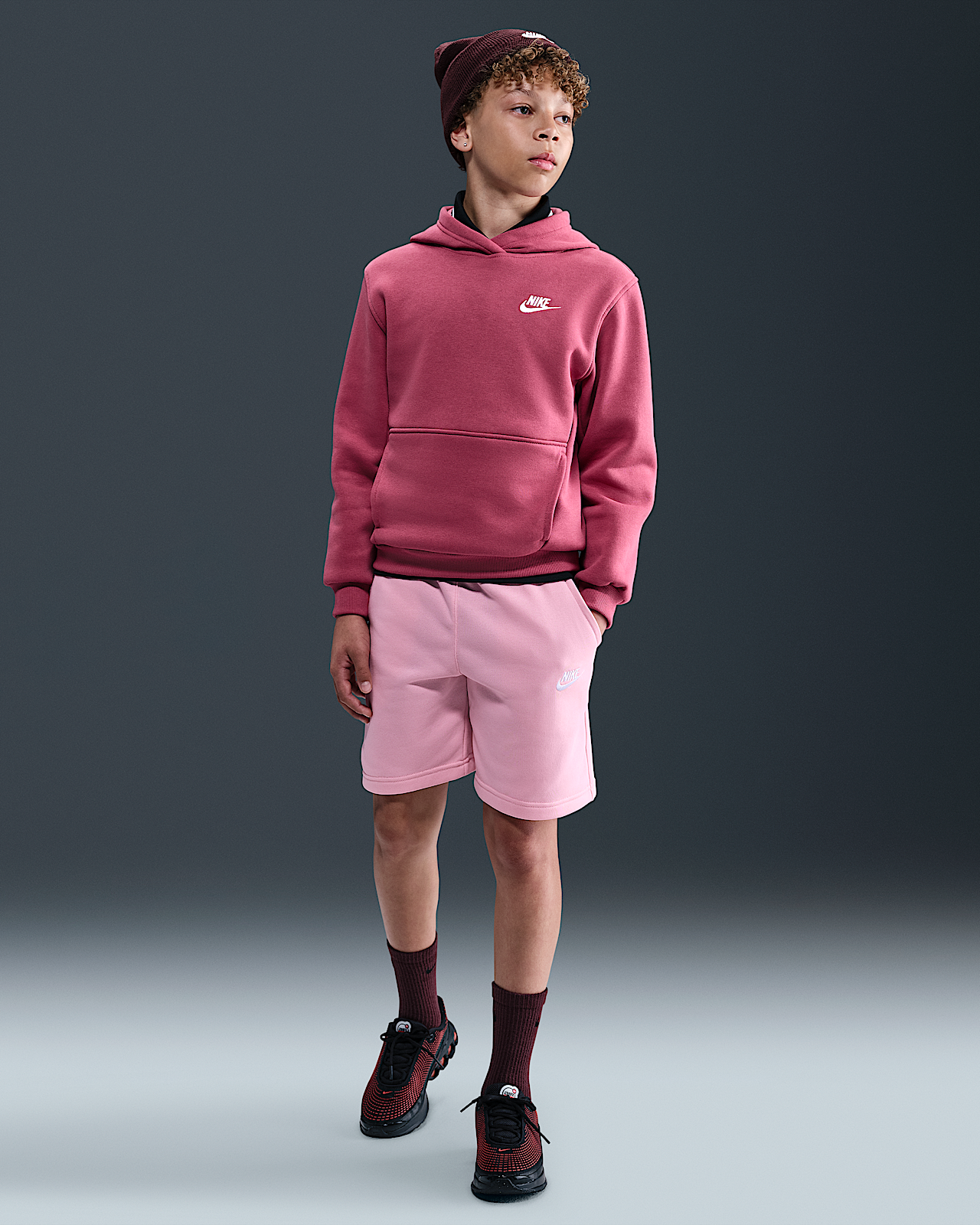 Детские шорты Nike Sportswear Club Fleece Big Kids' French Terry Shorts
