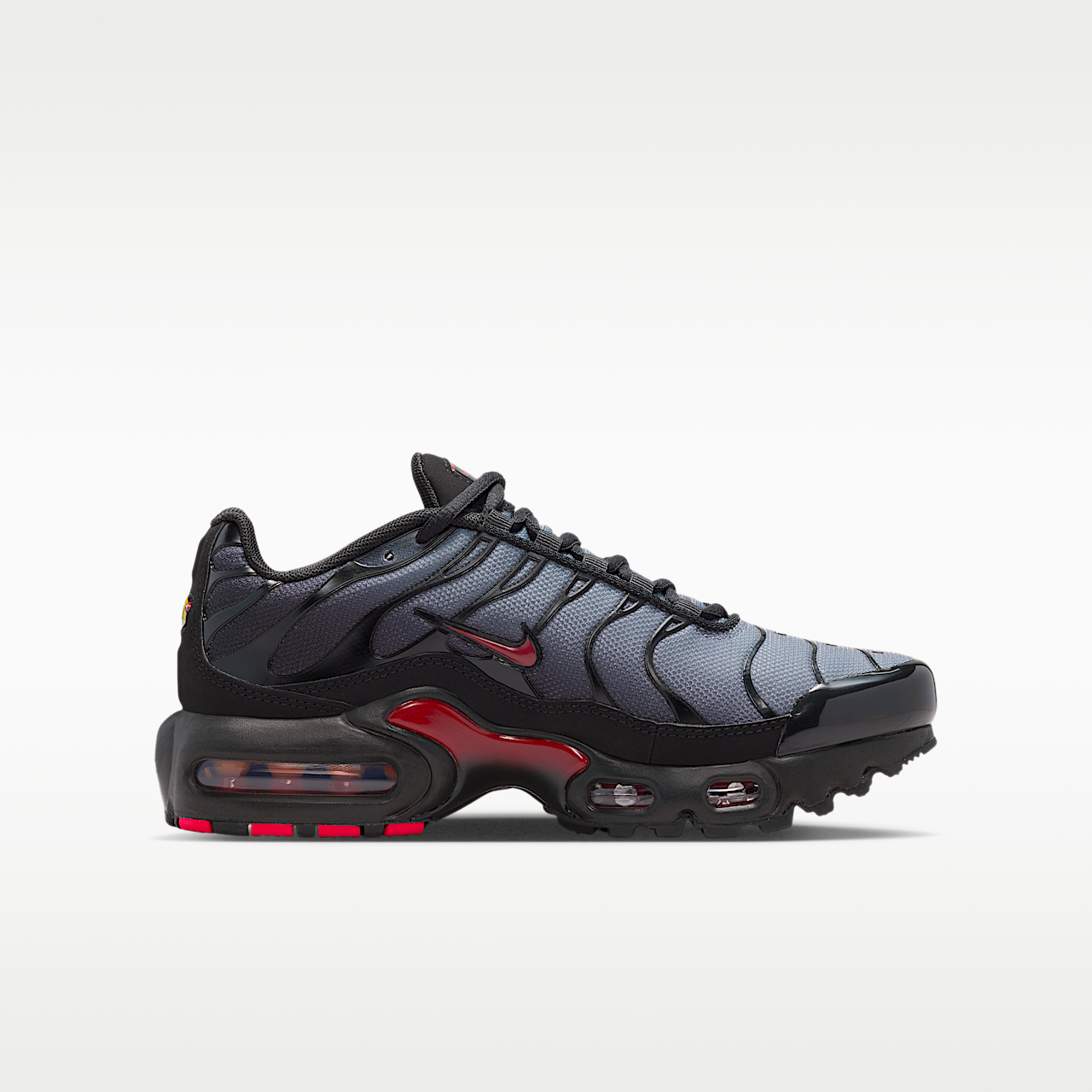 Nike Air Max Plus sneaker Zwart/Pencil Point/Team Crimson