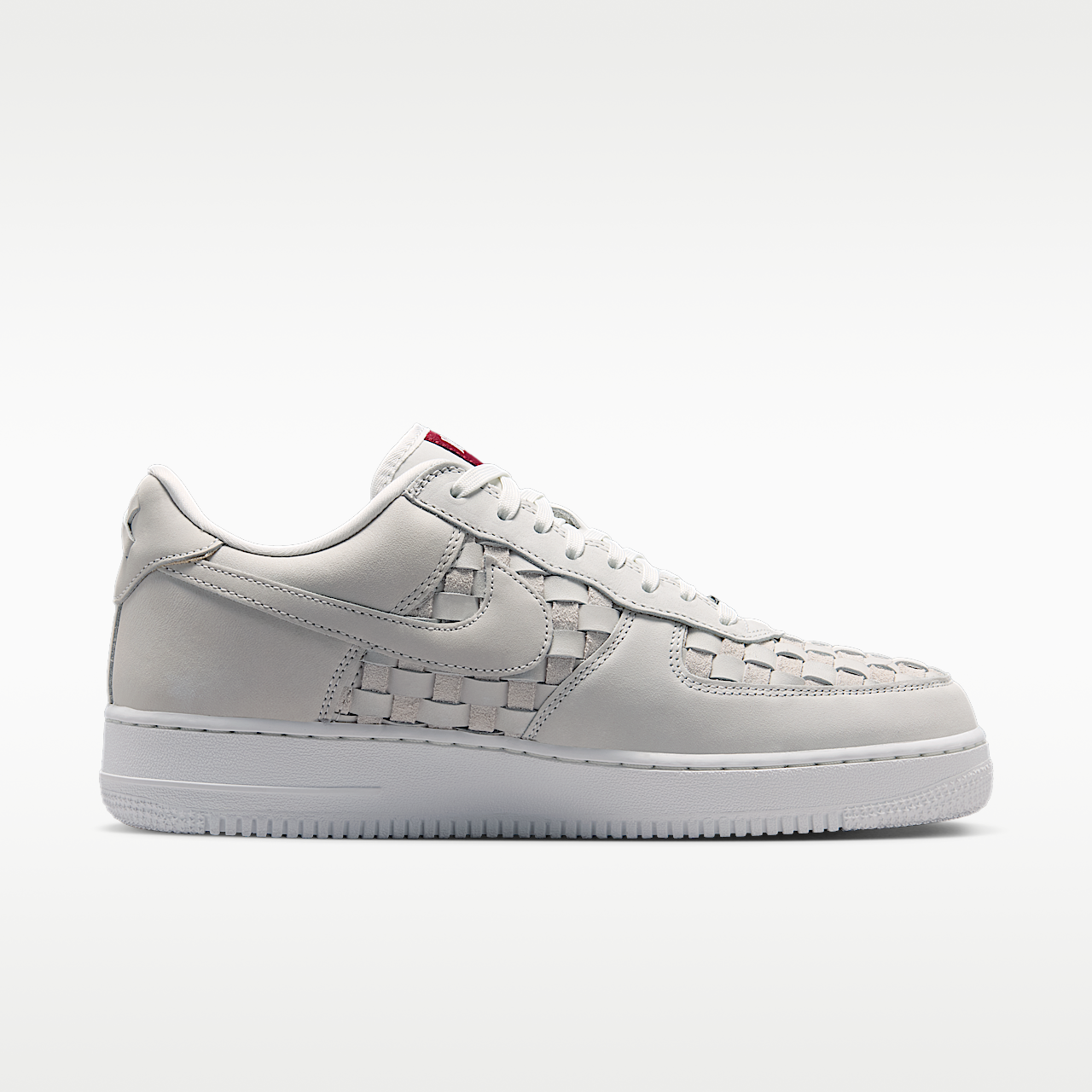 Nike Air Force 1 sneaker Summit White/Team Red/Metallic Silver/Summit White