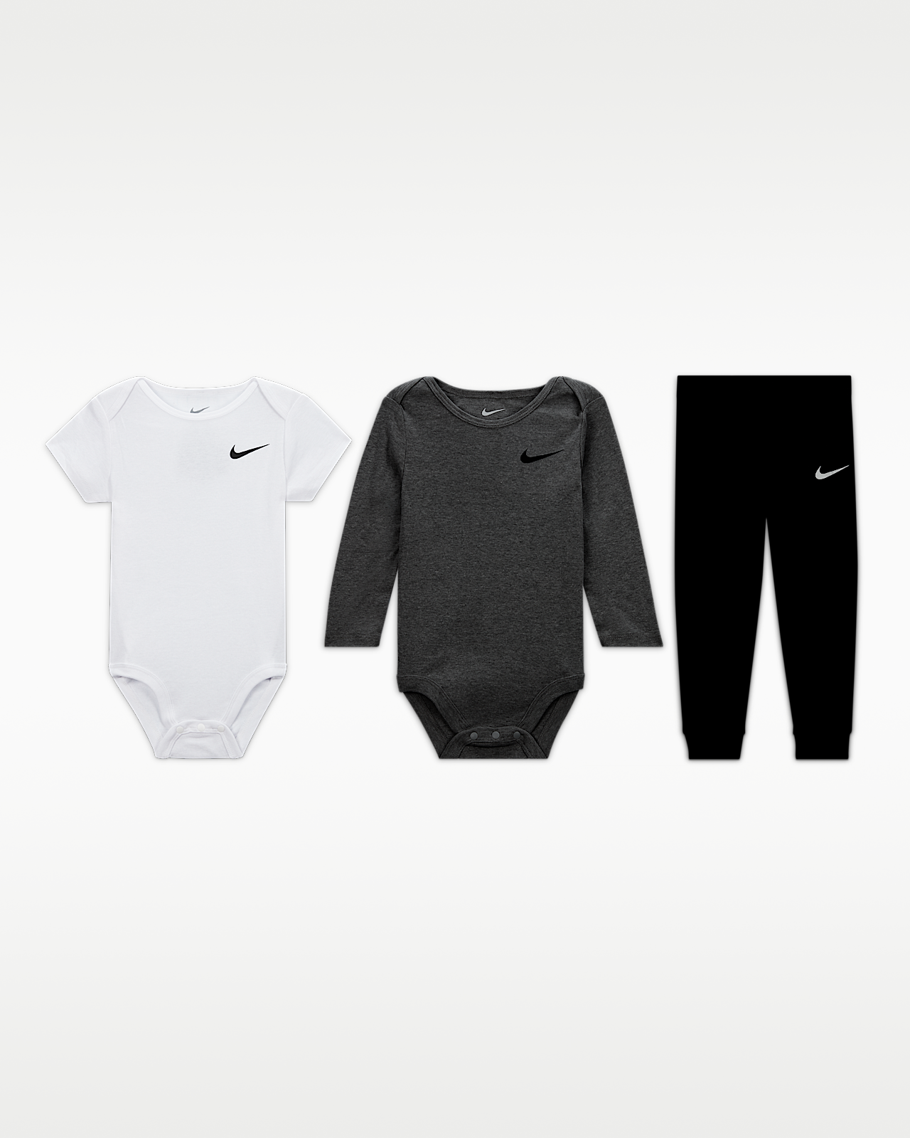 Детские  Nike Baby Essentials Baby (6-12M) 3-Piece Bodysuit and Pants Set