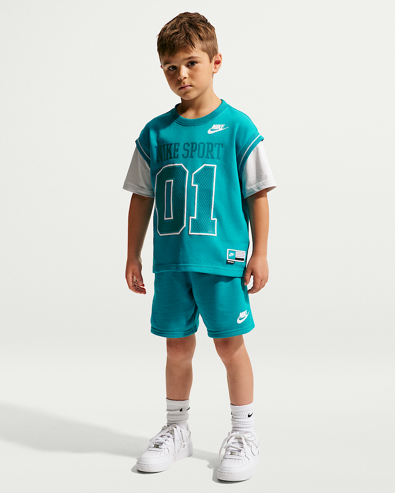 Детские шорты Nike Sportswear Little Kids' Multisport 2-Piece Shorts Set