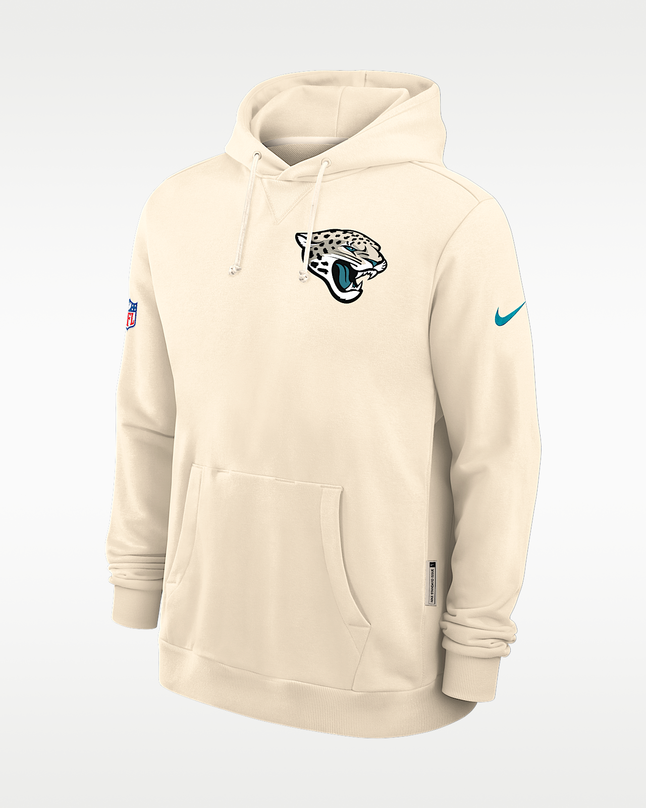 Мужское худи Jacksonville Jaguars Rivalries Collection Sideline Nike Dri-FIT NFL Pullover Hoodie