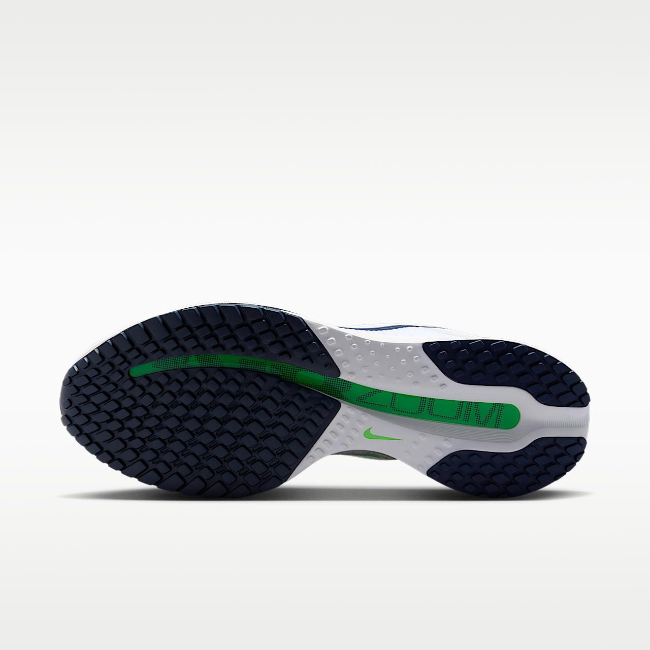 Nike Pegasus sneaker Wit/Midnight Navy/Green Spark