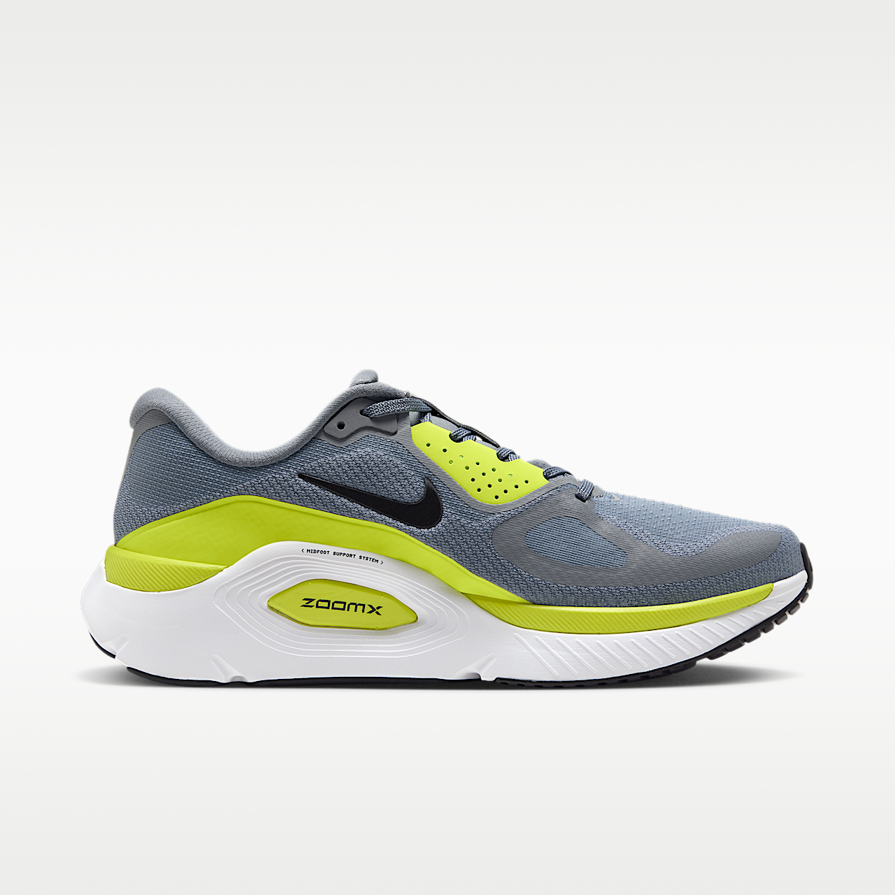 Nike  sneaker Cool Grey/Lemon Venom/Wit/Zwart