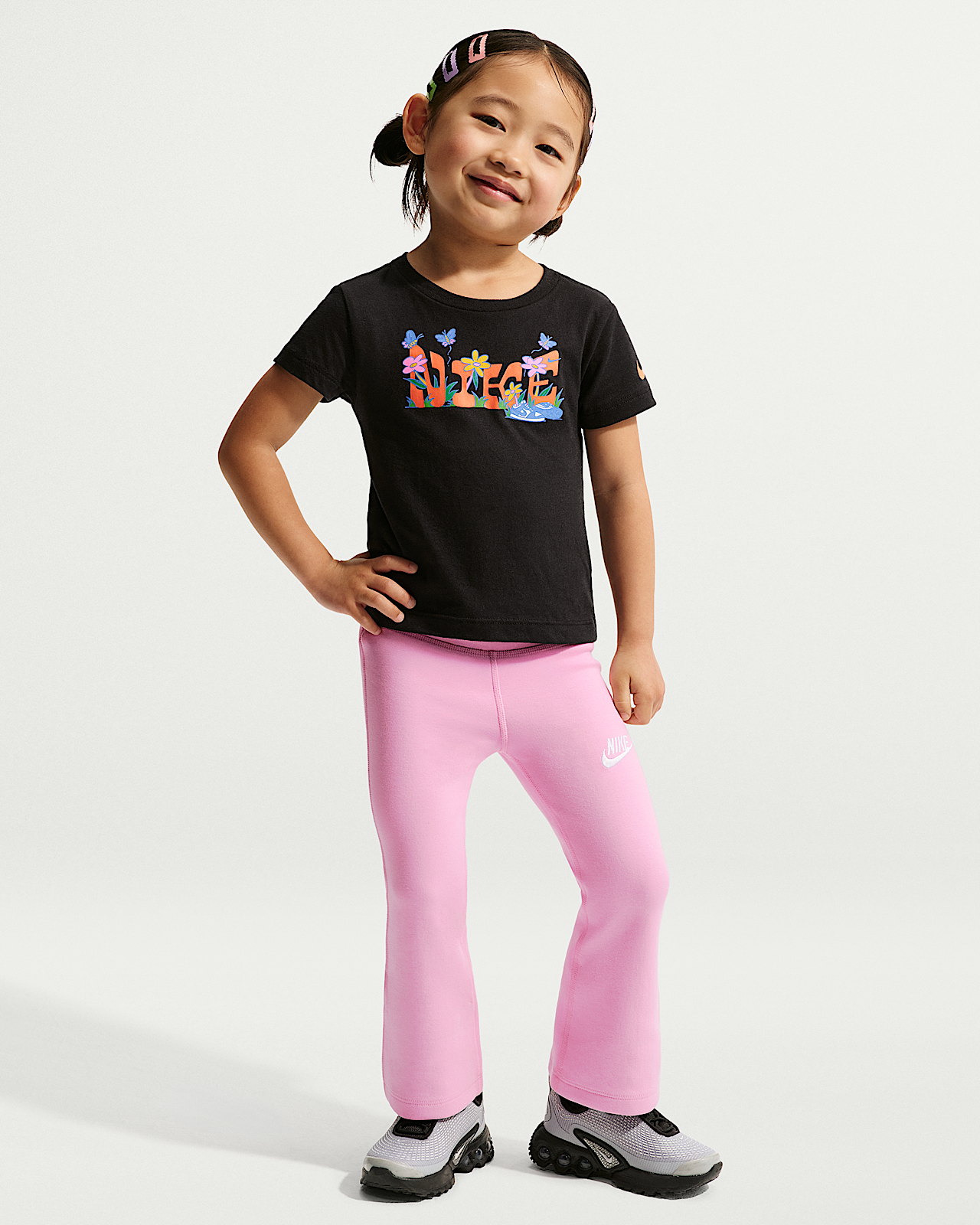 Детские тайтсы Nike Toddler Dri-FIT Flared Leggings
