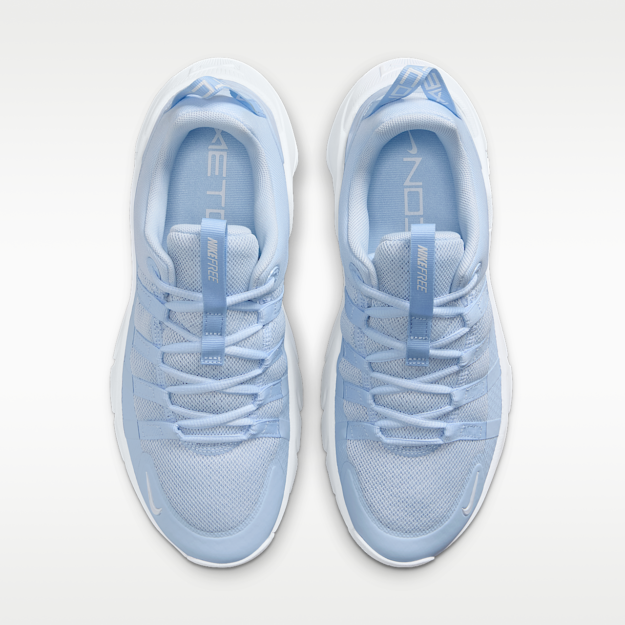 Nike Free sneaker Hydrogen Blue/Football Grey/Wit