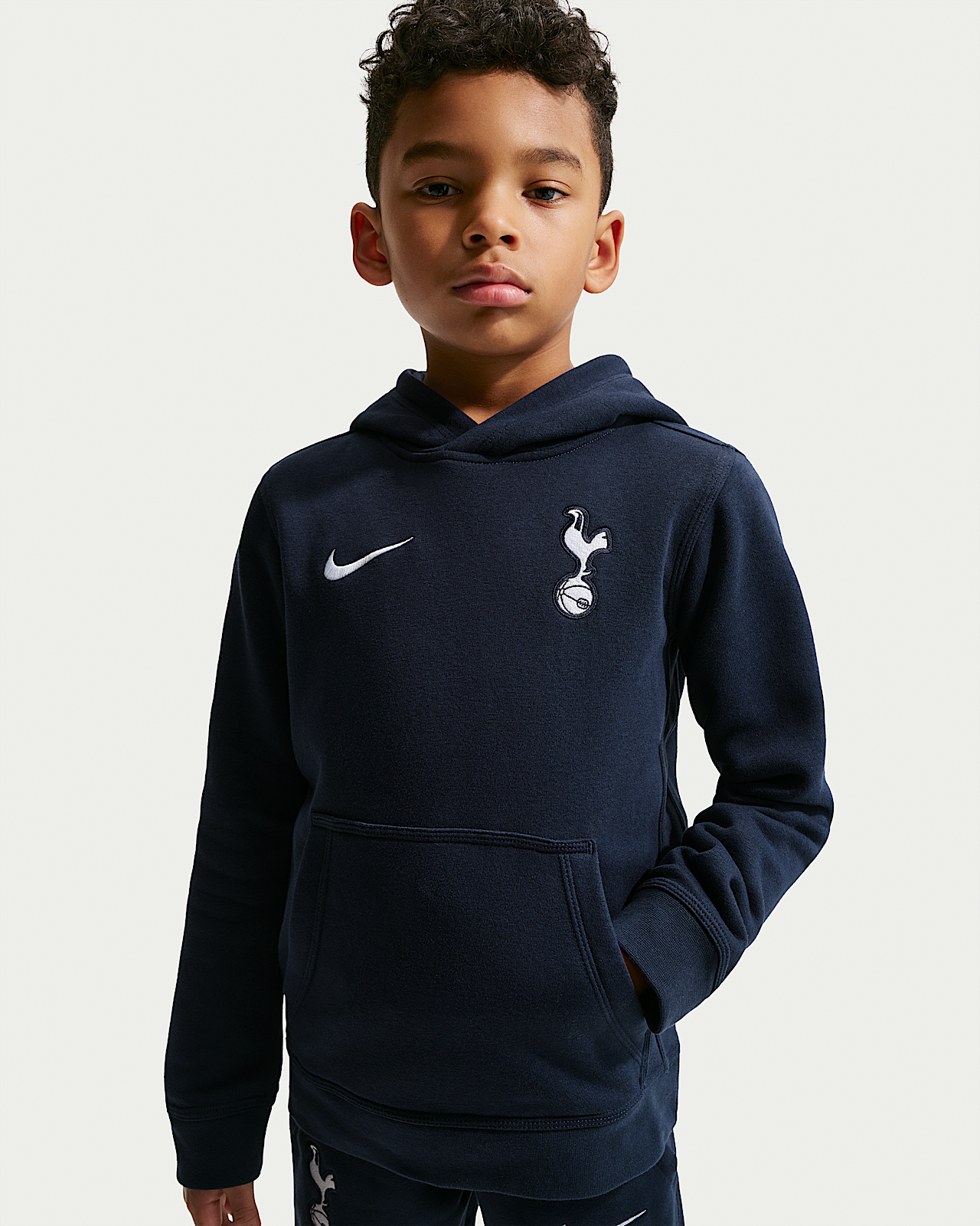 Детское худи Tottenham Hotspur Club Big Kids' (Boys') Nike Soccer Pullover Hoodie